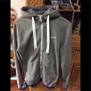 Superdry orange hoodie